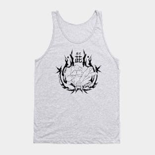 Anime sign language Puple Tank Top